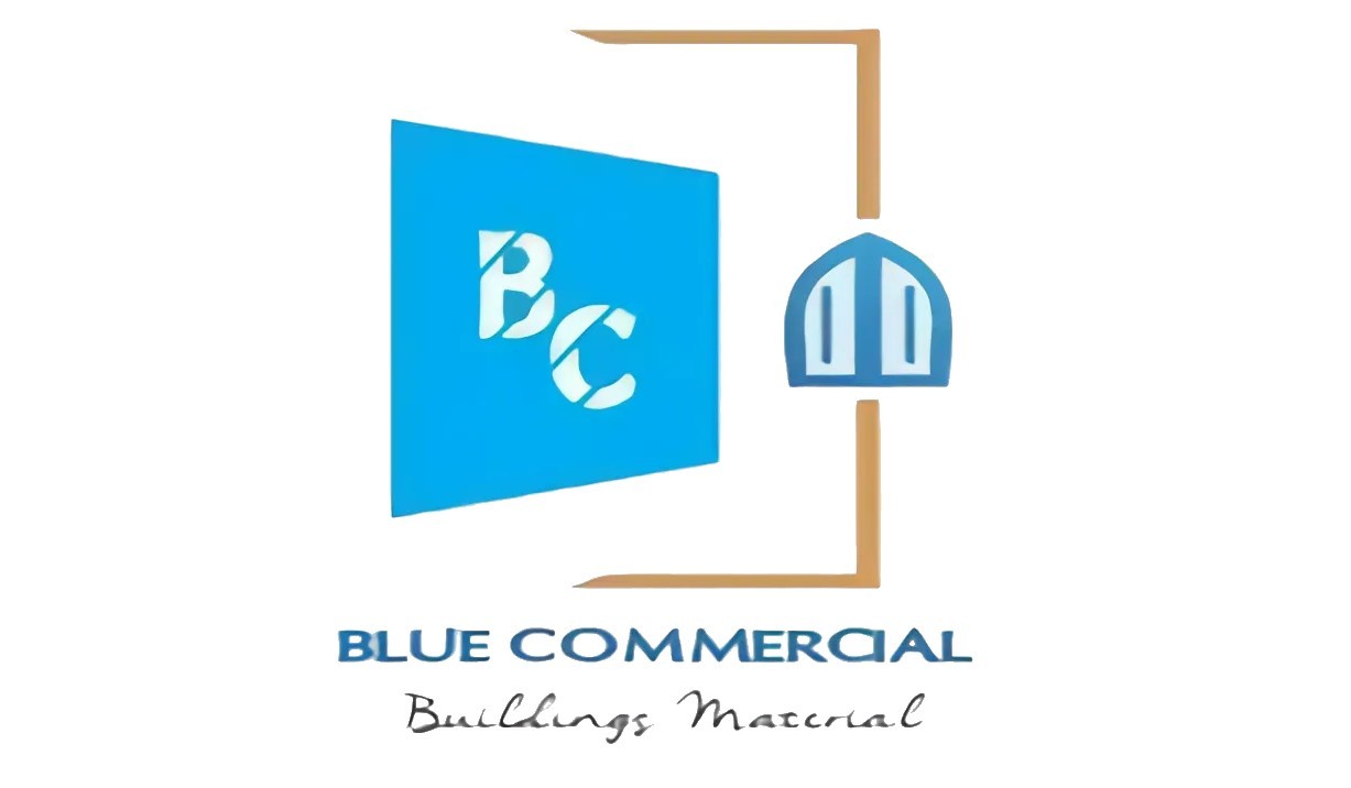 BLUE COMMERCIAL BUILDINGS MATERIAL